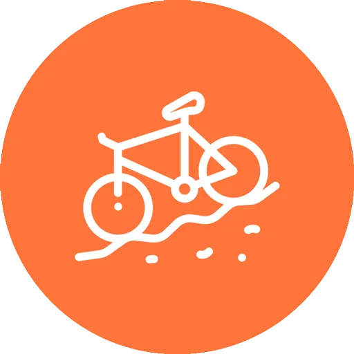 downhill-bike-orange
