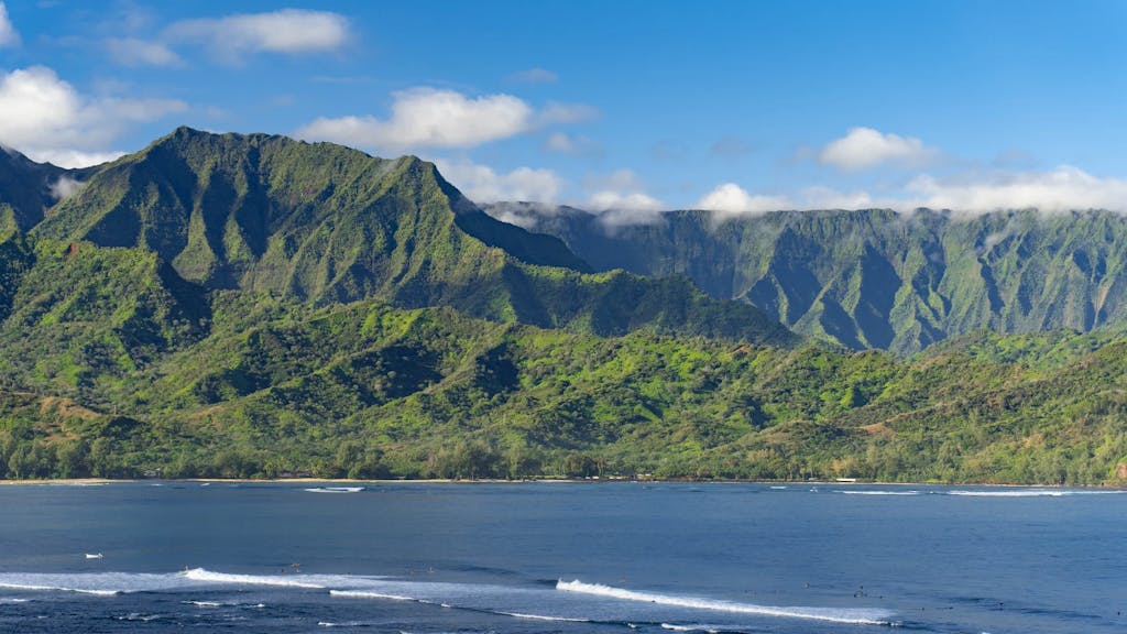 Hanalei Bay Mountains 2